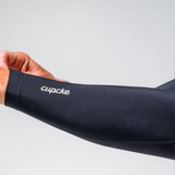 Black Fleece Arm Warmers