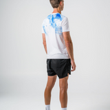 Mens Arctic Blue Dri Fit Run Tee