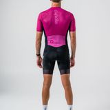 Mens Burgundy Aero Tri Suit