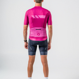 Mens Burgundy Aero Jersey