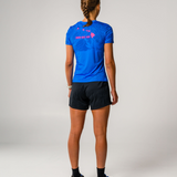 Womens Blue Cool Dri Run Tee