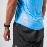 Mens Sky Blue Dri Fit Run Singlet