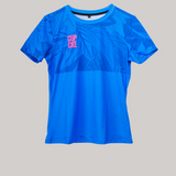 Womens Blue Cool Dri Run Tee