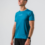 Mens Forest Green Dri Fit Run Tee